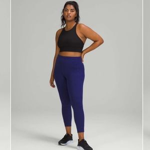 EUC, Lululemon Swift Speed High-Rise Tight 25", Size 12, Larkspur